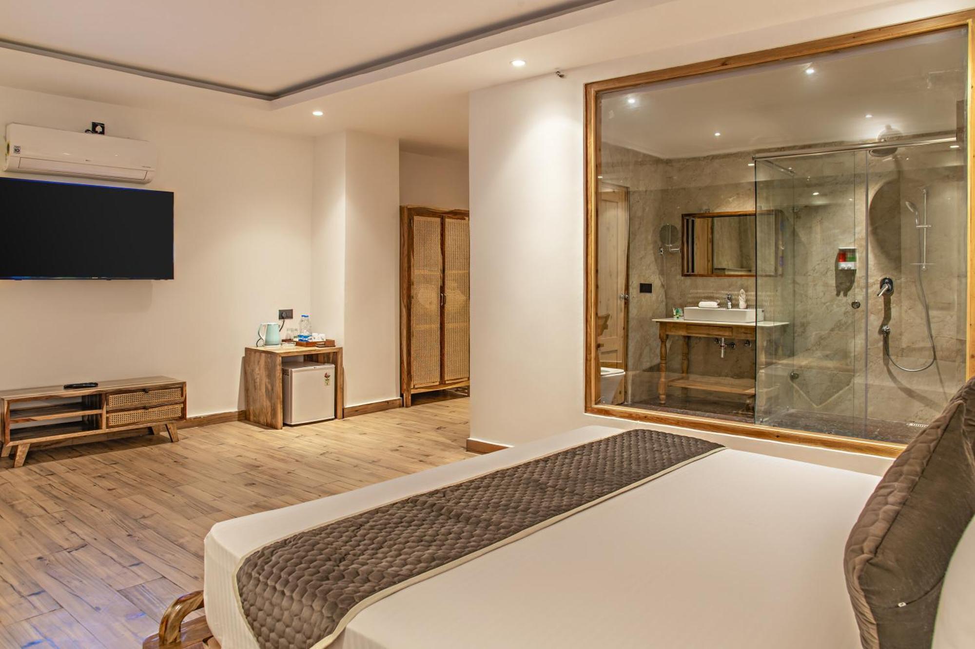 Echor Palm Bliss Riverside Resort & Spa Kasol Exterior photo