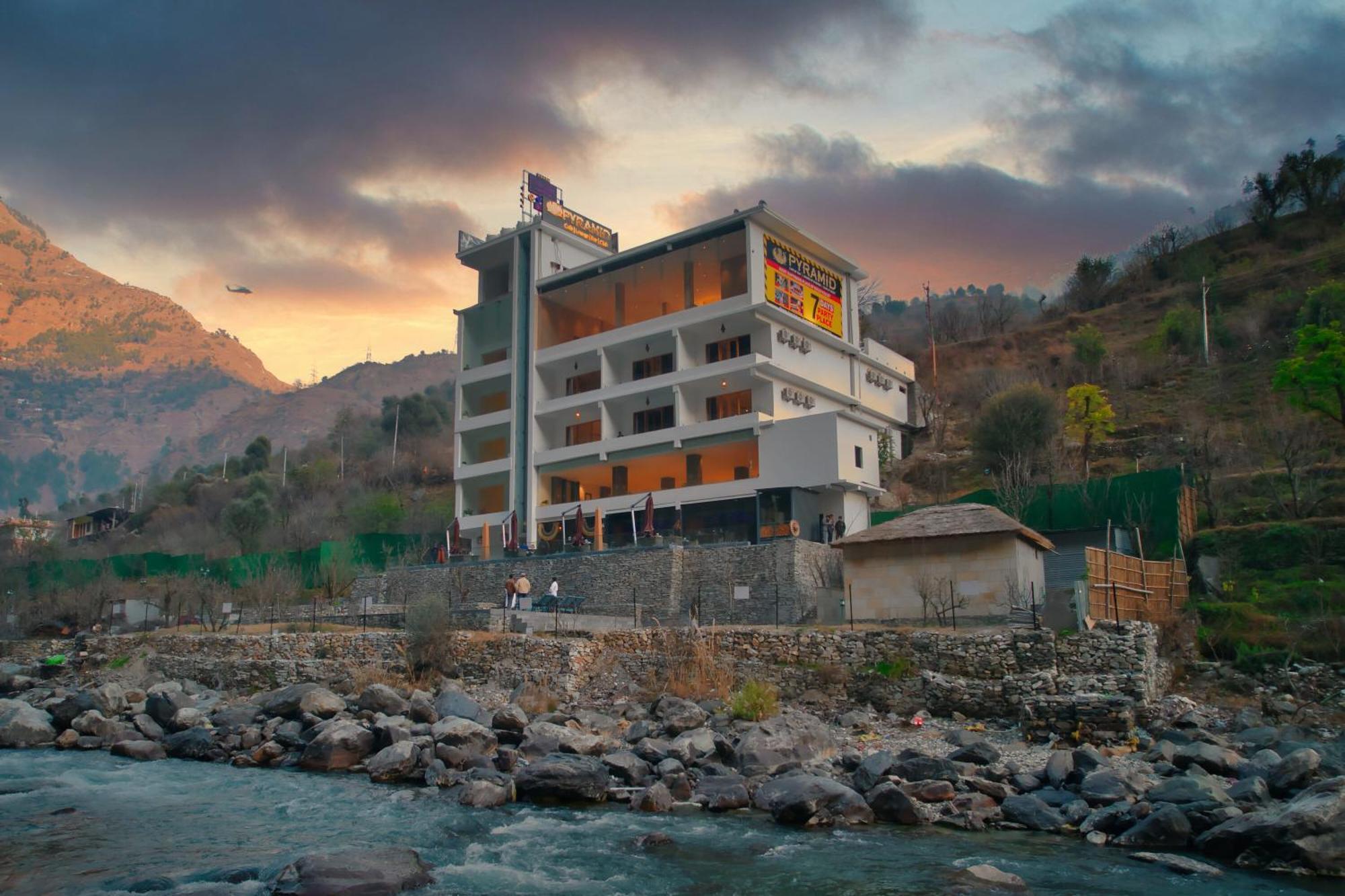Echor Palm Bliss Riverside Resort & Spa Kasol Exterior photo