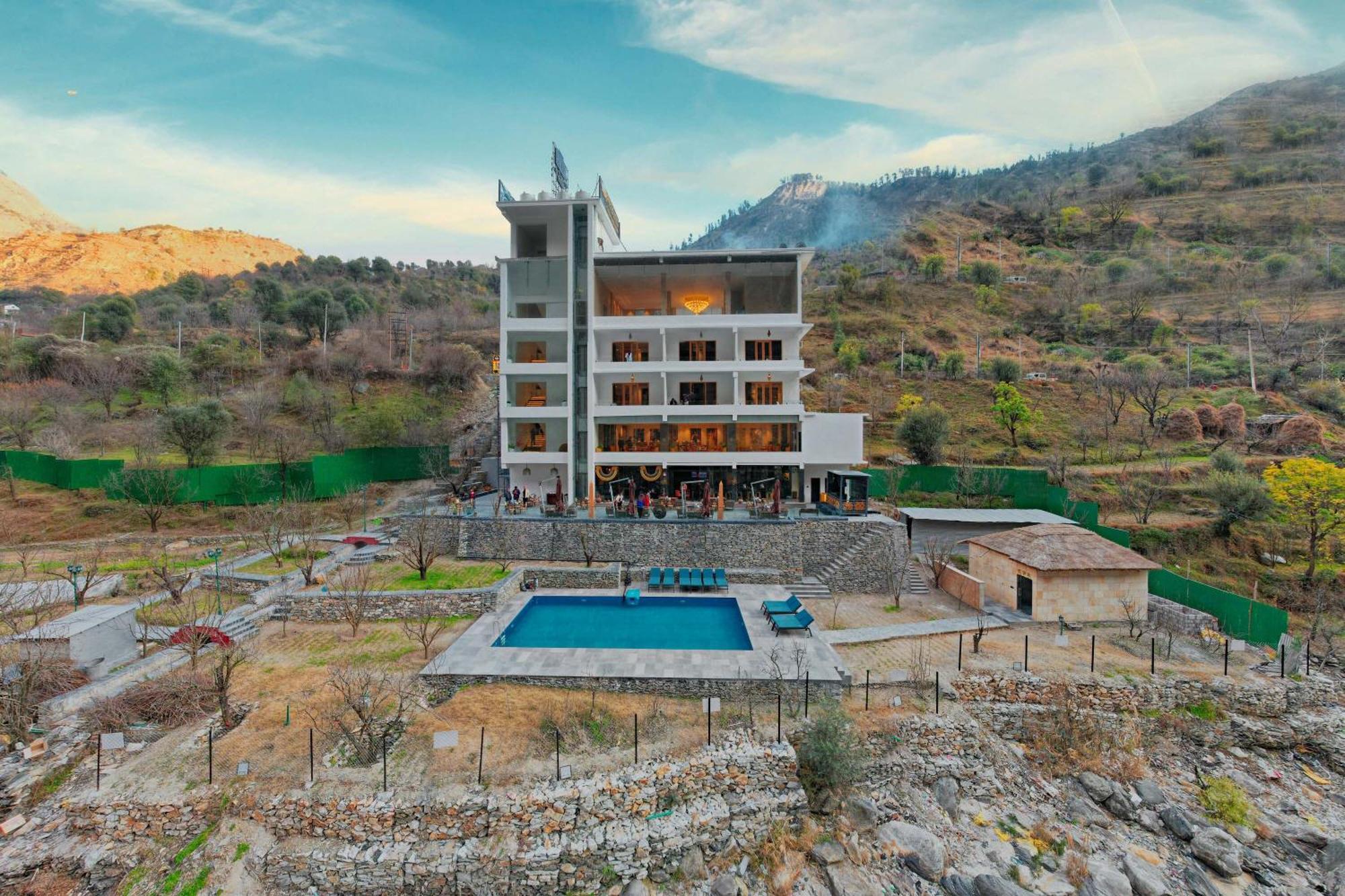 Echor Palm Bliss Riverside Resort & Spa Kasol Exterior photo